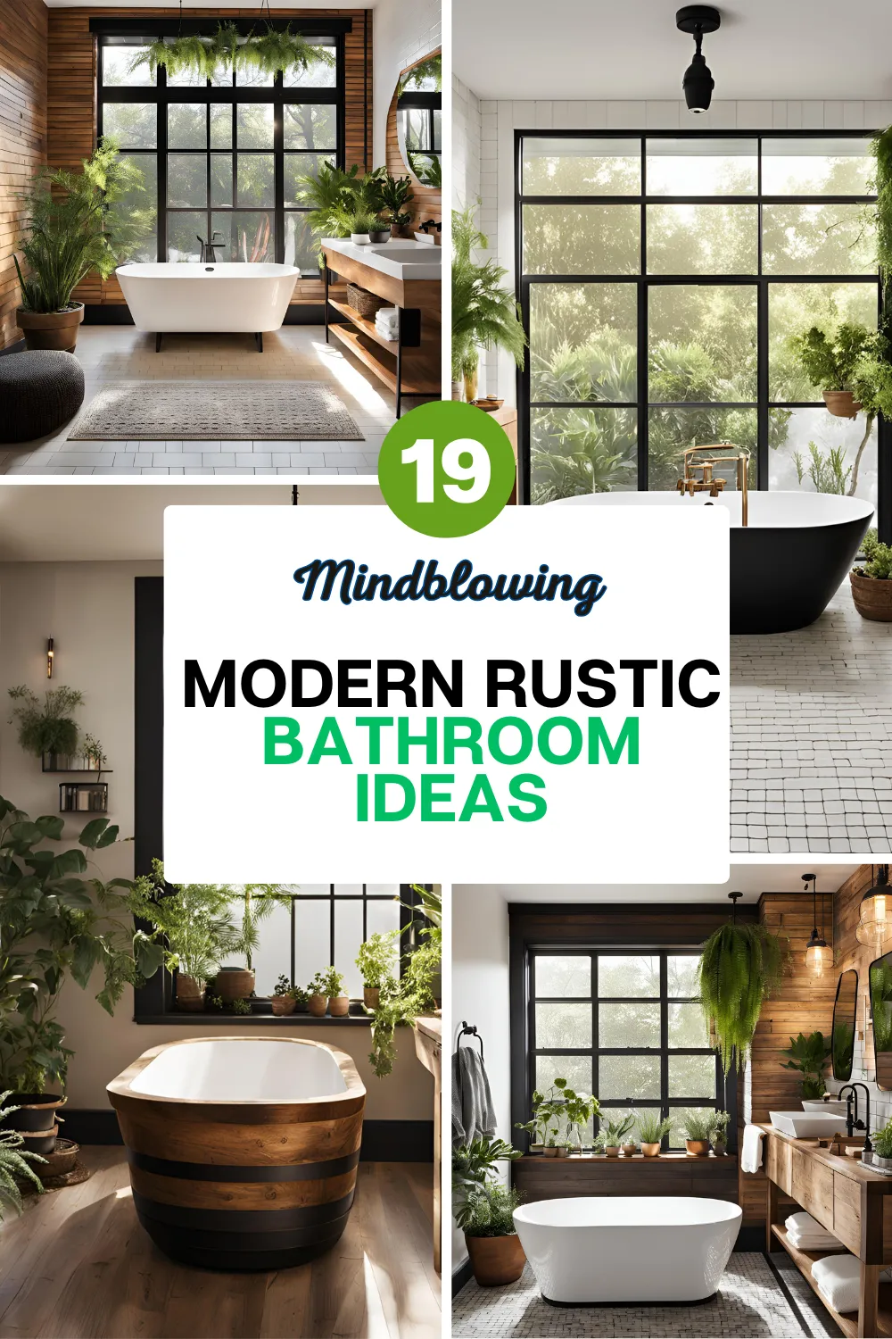 Modern Rustic Bathroom Ideas