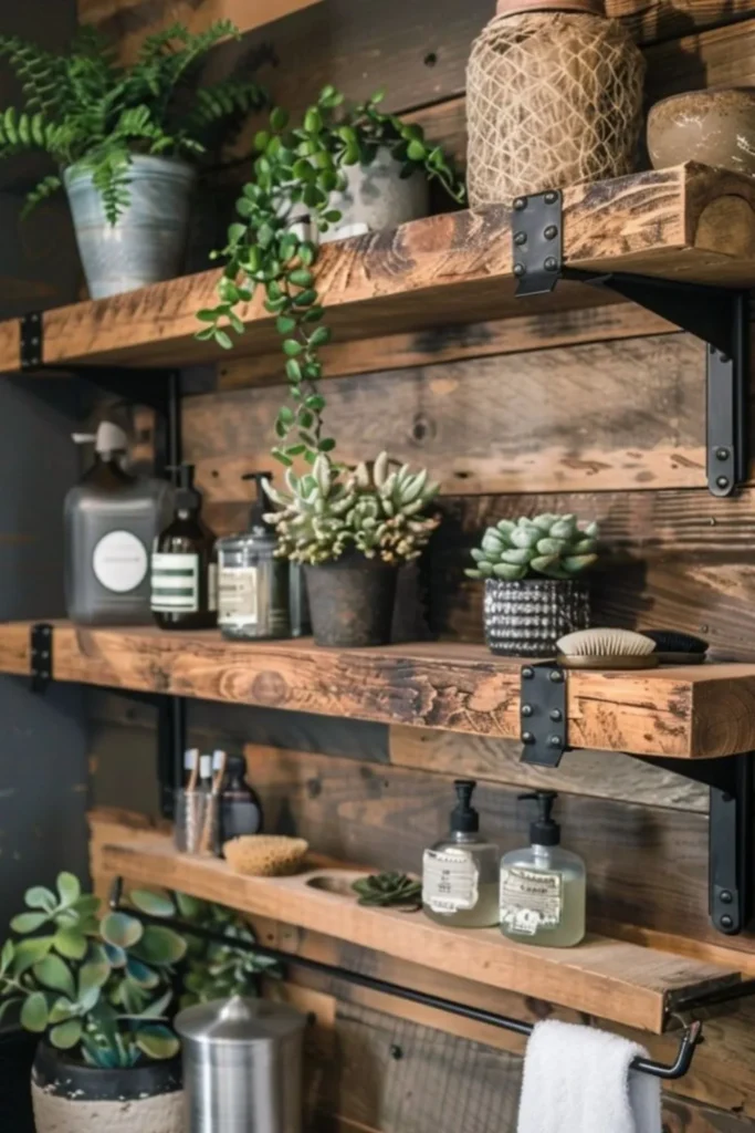 Rustic Shelving Ideas