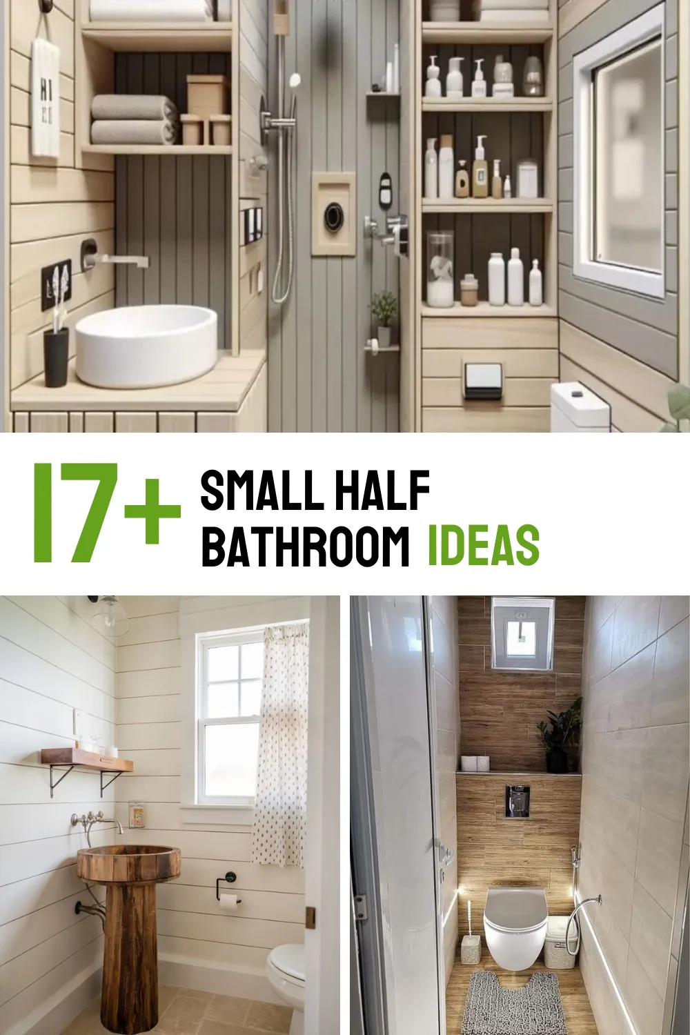Small Half Bathroom Ideas