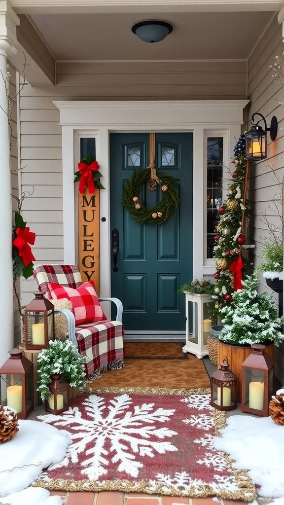 Cozy Winter Porch Seasonal Signs