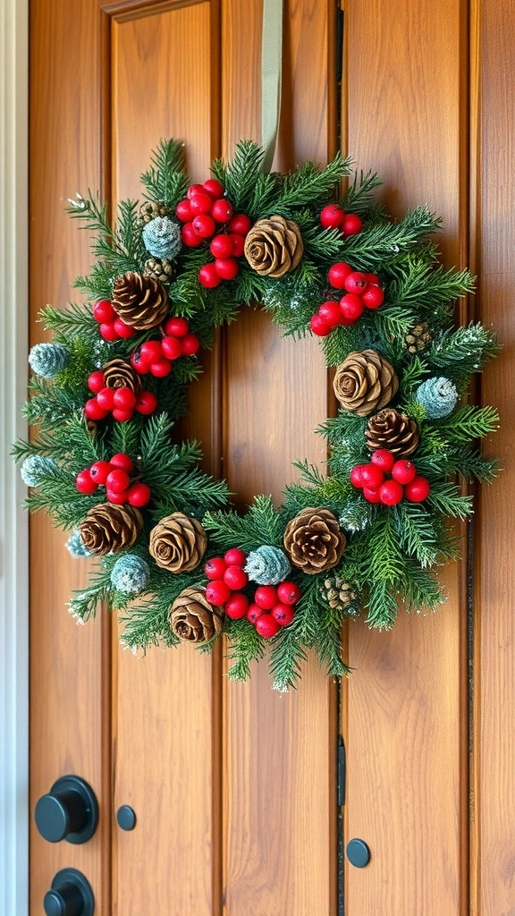 Cozy Winter Porch Rustic Winter Wreaths