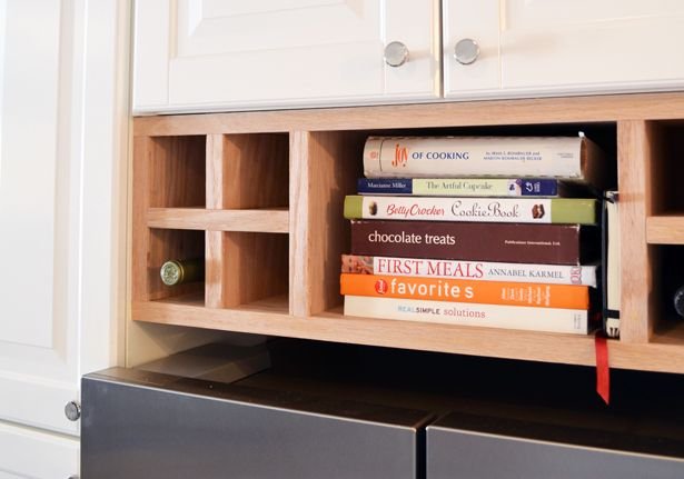 Fridge Storage Use a Tension Rod