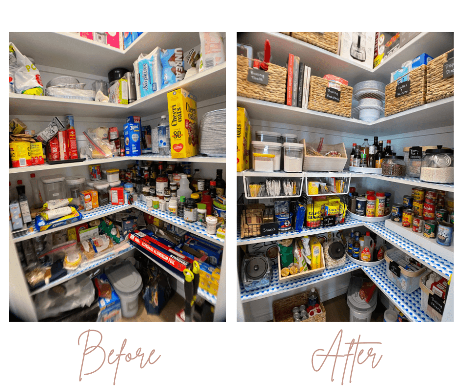 Tiny Pantry Organization Pantry Makeover Inspiration