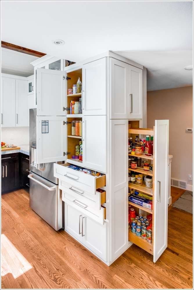 Vertical Kitchen Organization Hacks For Space in Pantries