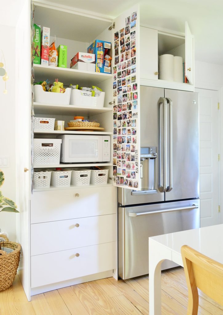 Kitchen Cupboard Organization Convenient Breakfast Station