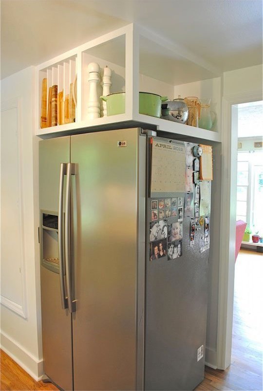 Fridge Storage Kitchenware on Display