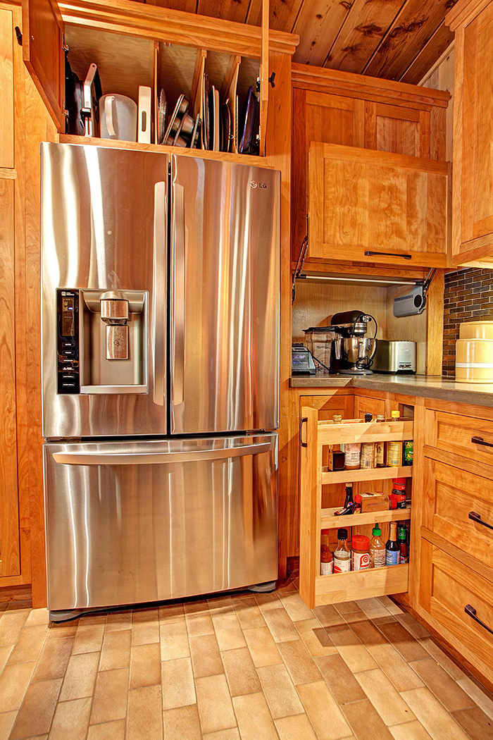  Fridge Storage  Seasonal Decor Above