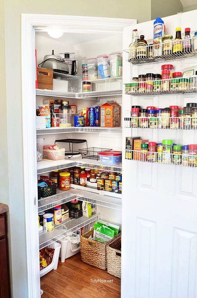 Tiny Pantry Organization Magnetic Spice Racks