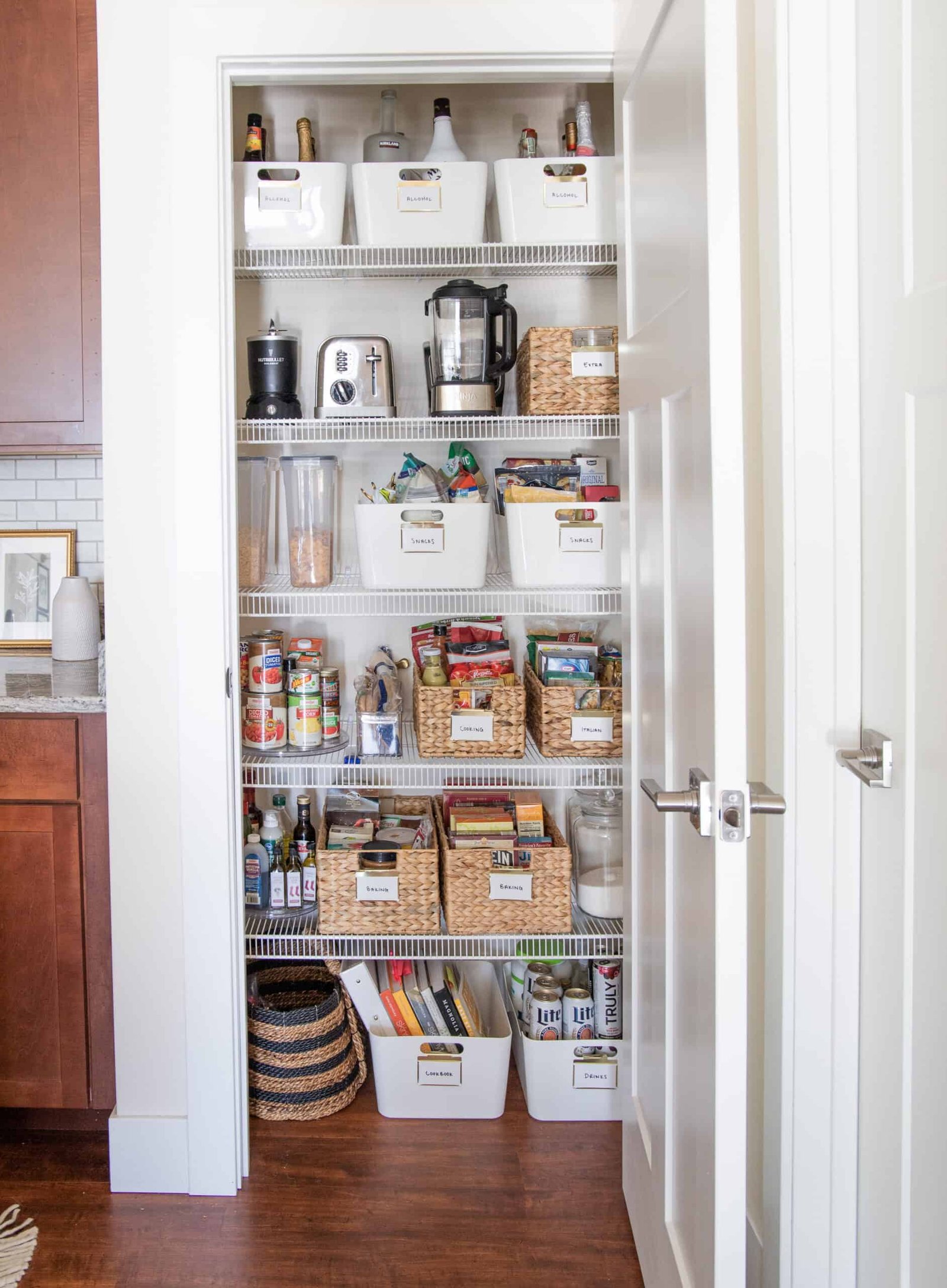 Tiny Pantry Organization Seasonal Organization