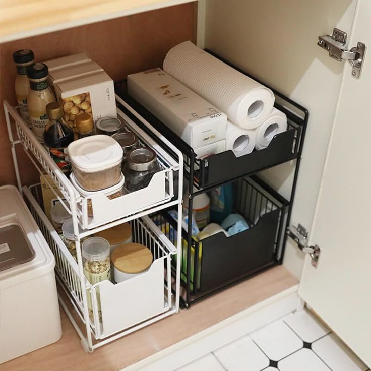 Kitchen Storage Rolling Carts: Flexible Storage