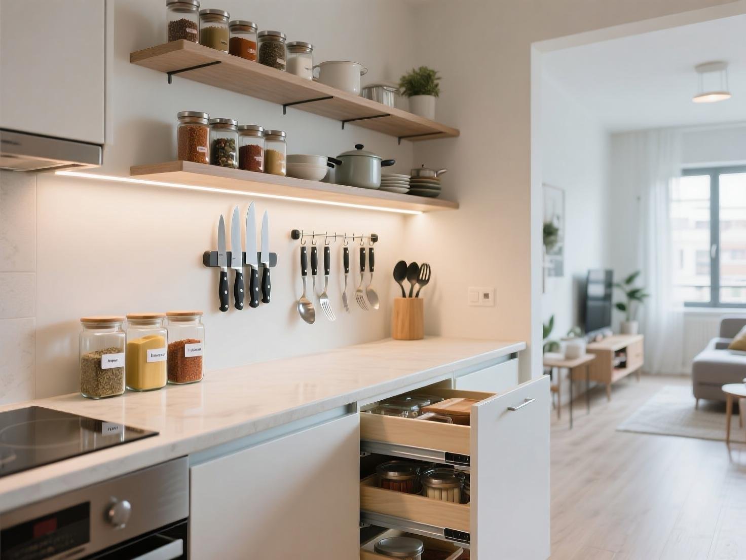 Apartment Kitchen Organization