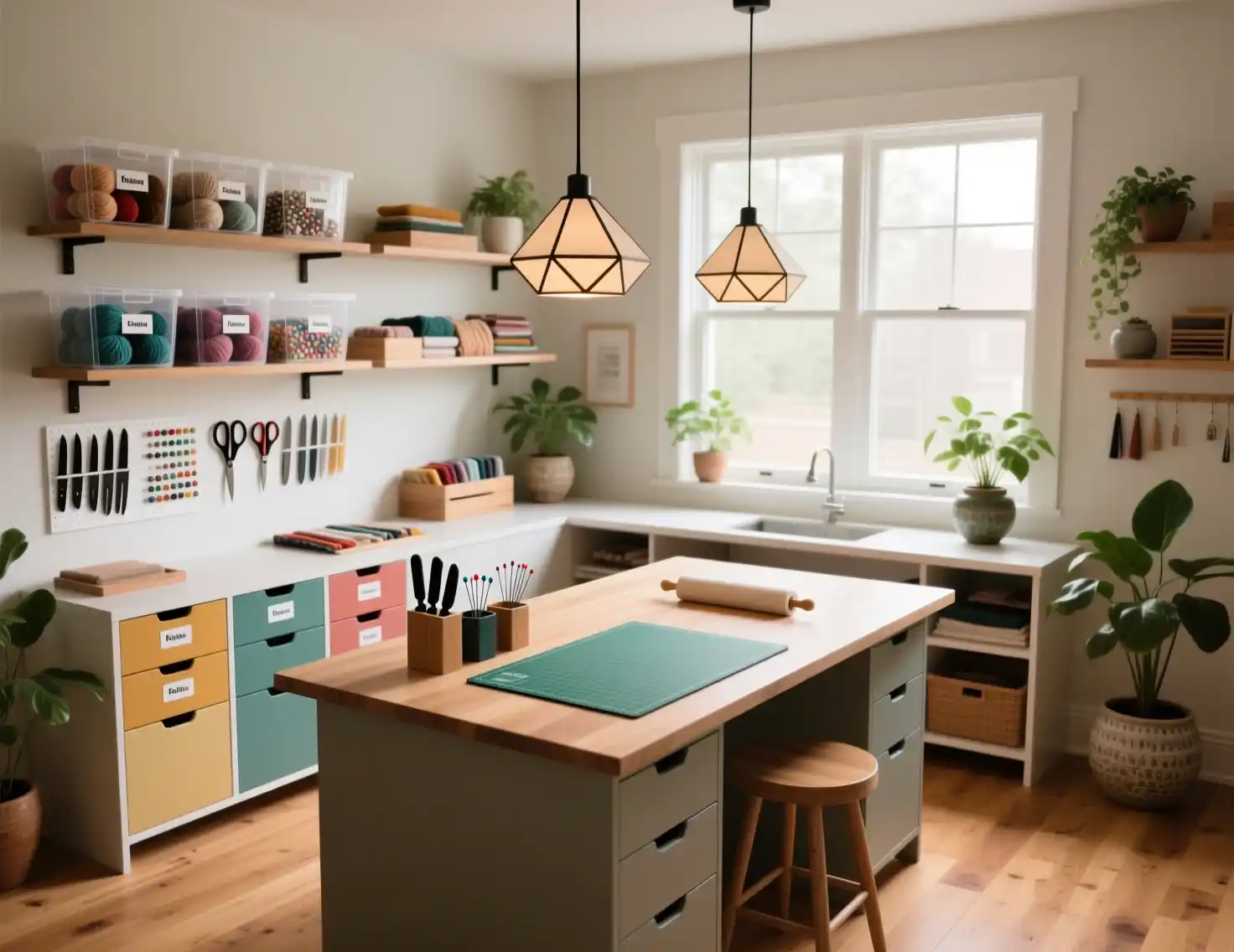 Craft Room Organization