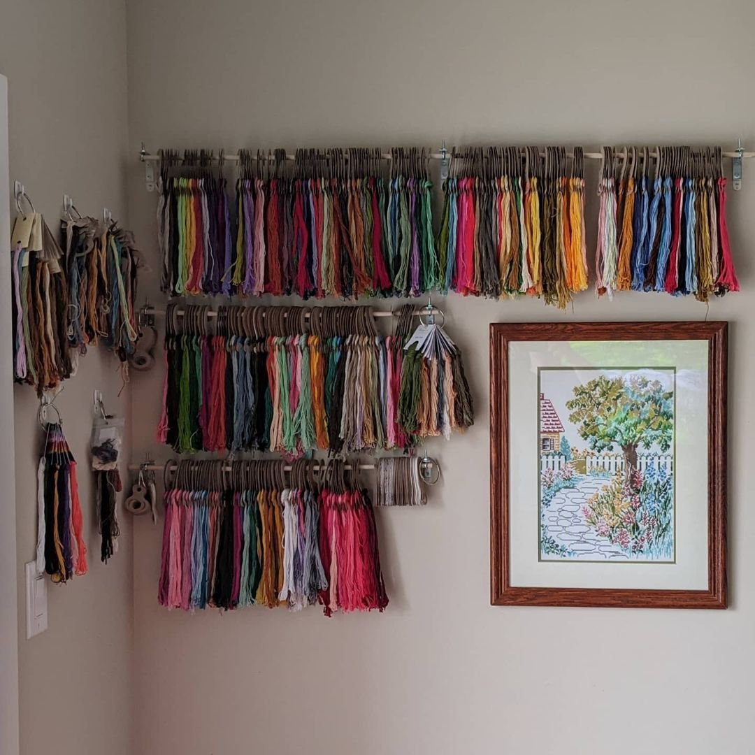 Creative Hacks for Embroidery Floss Storage