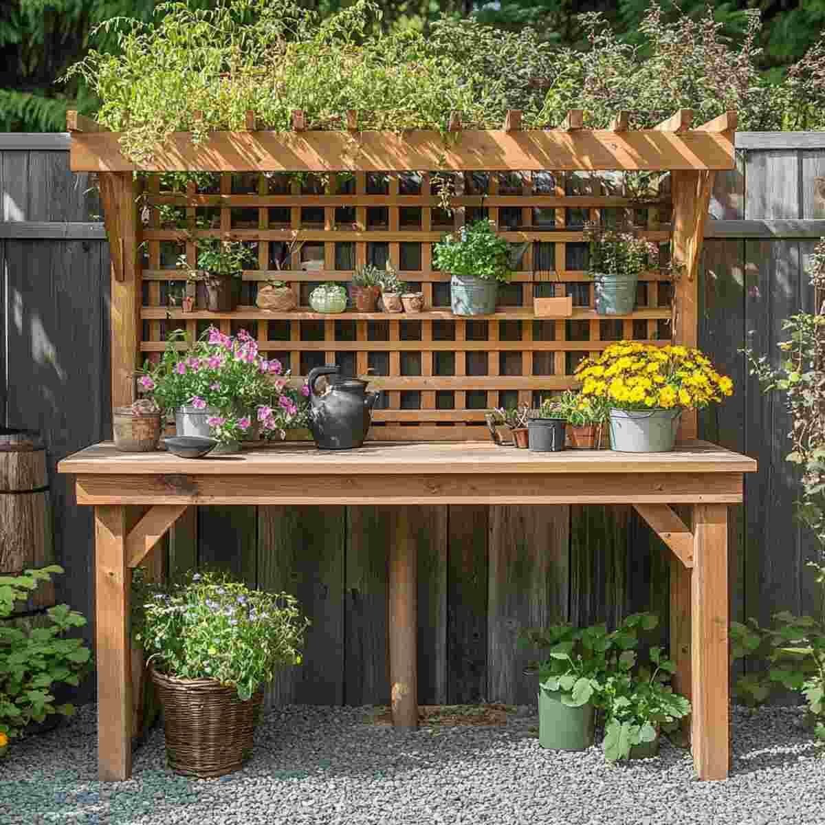Genius Potting Bench