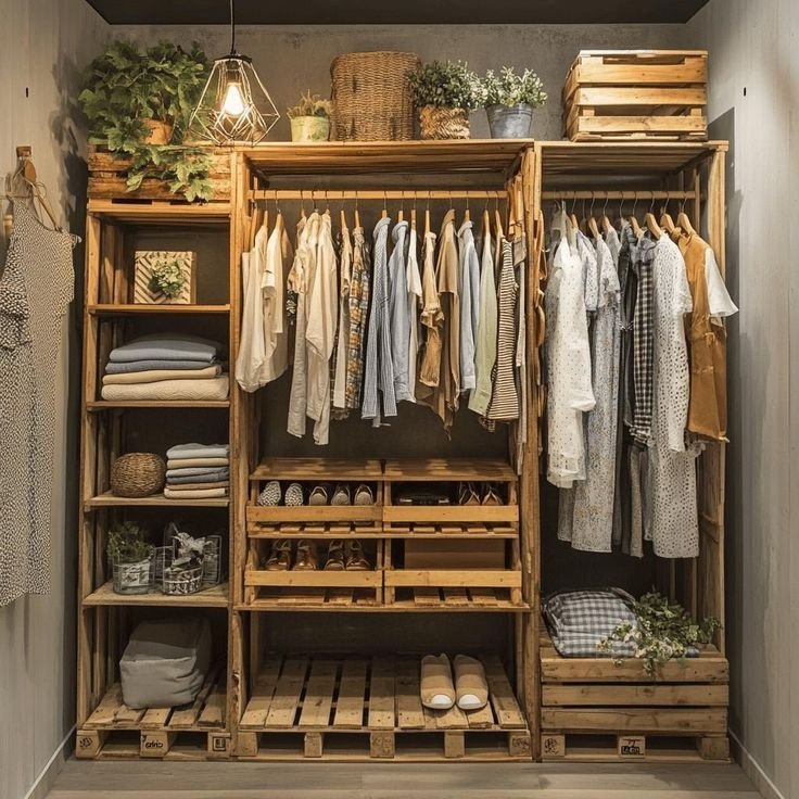 Closet Wall Storage Ideas
