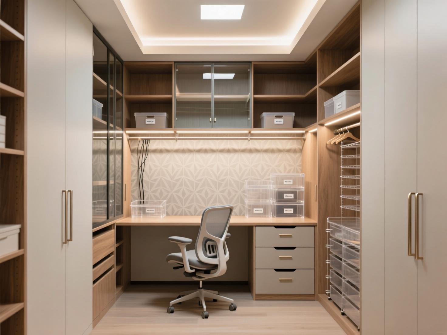 Office Closet Organization Ideas