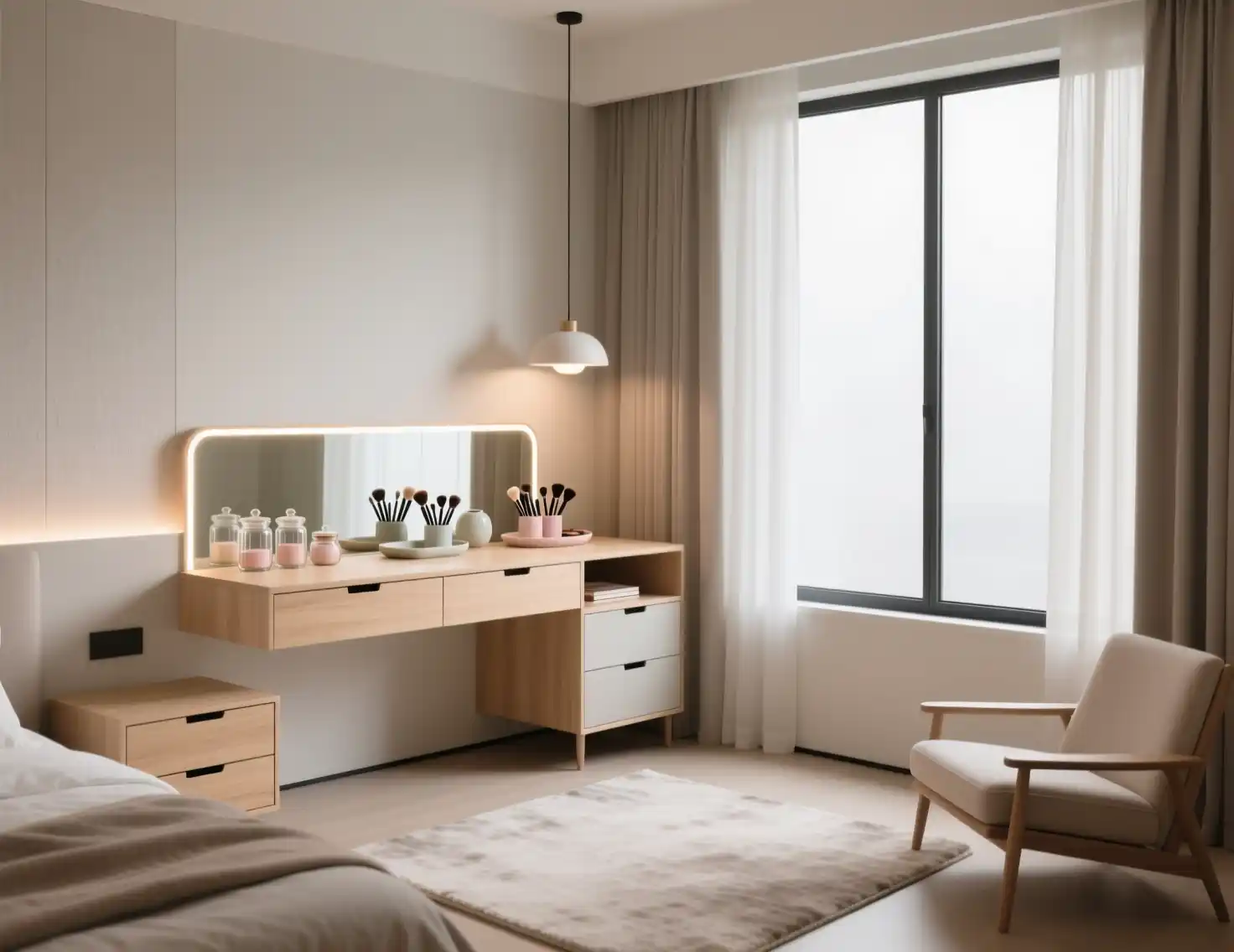 Vanity Organization Ideas Bedroom