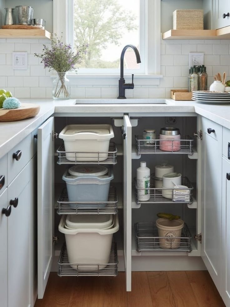 Kitchen Storage Under-Sink Storage Solutions