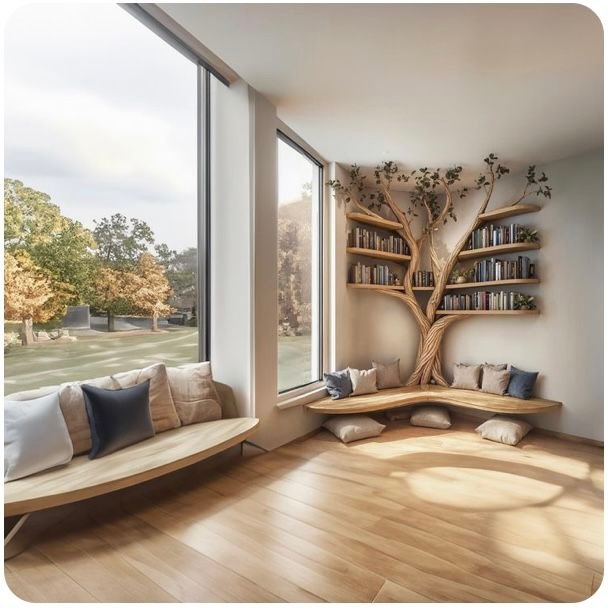 Sleek Curved Wall Decor