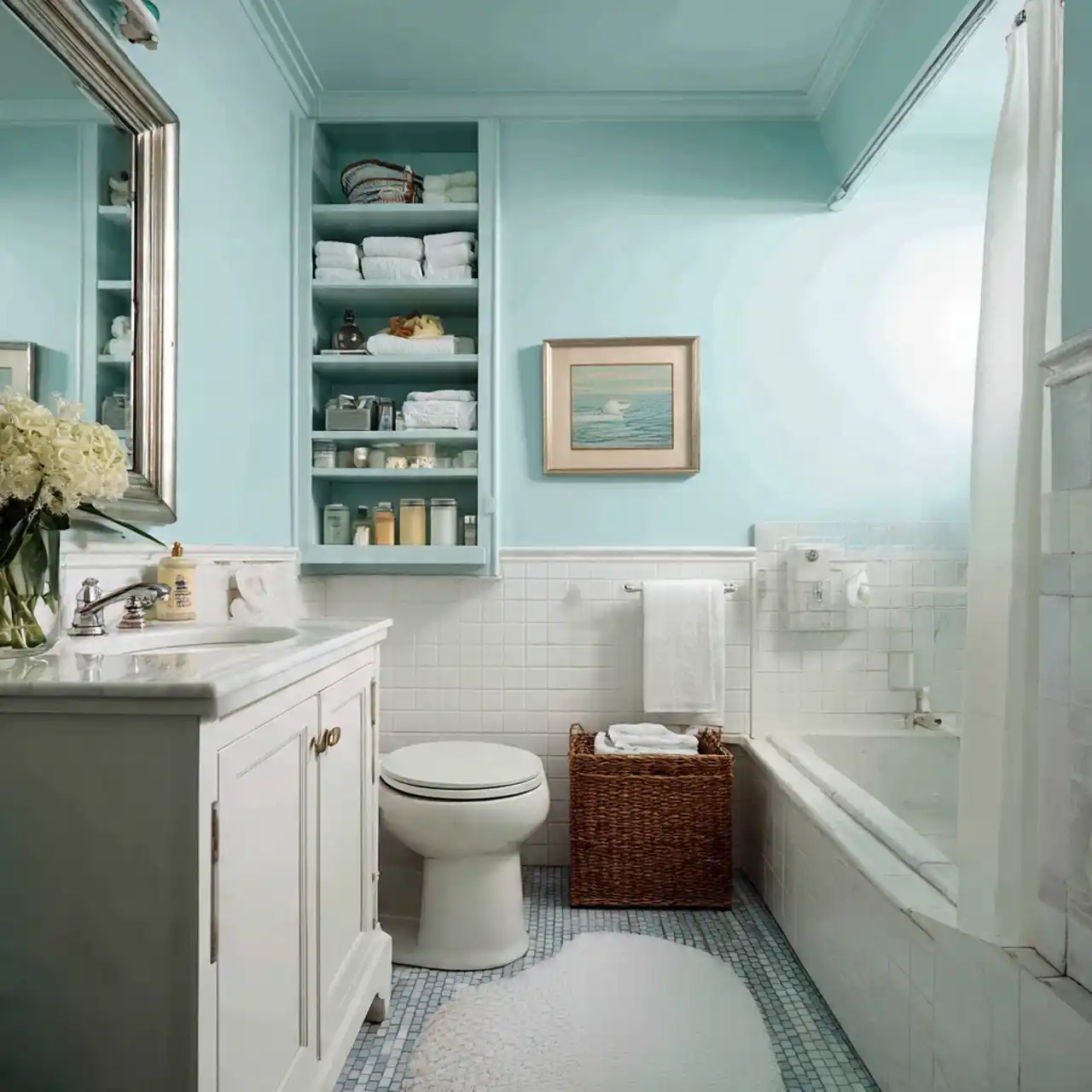 Paint Colors for Small Bathrooms