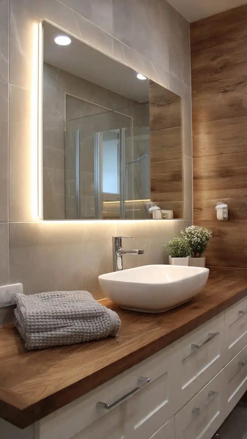 Bathroom Renovation Change The Mirror