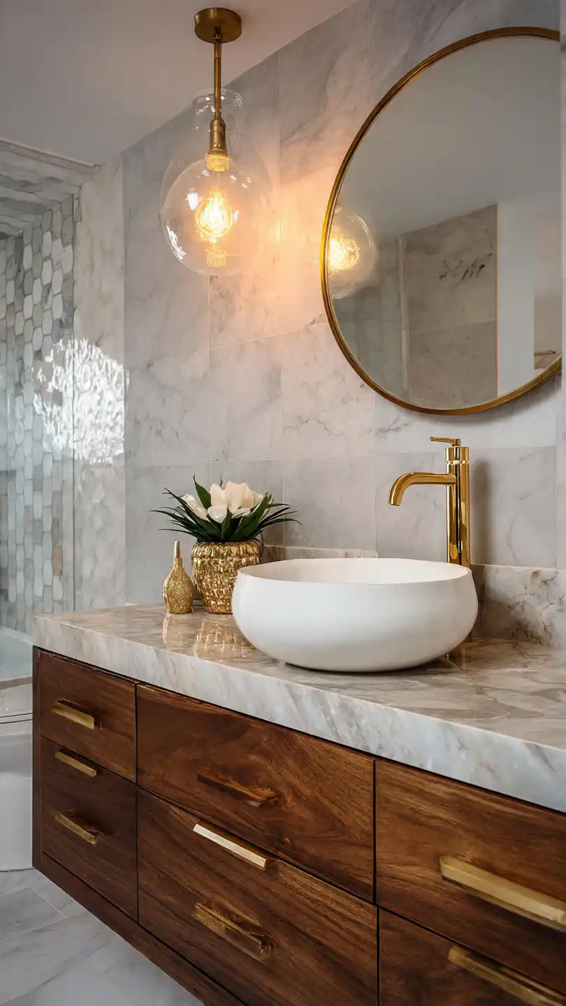 Bathroom Renovation Improve Lighting