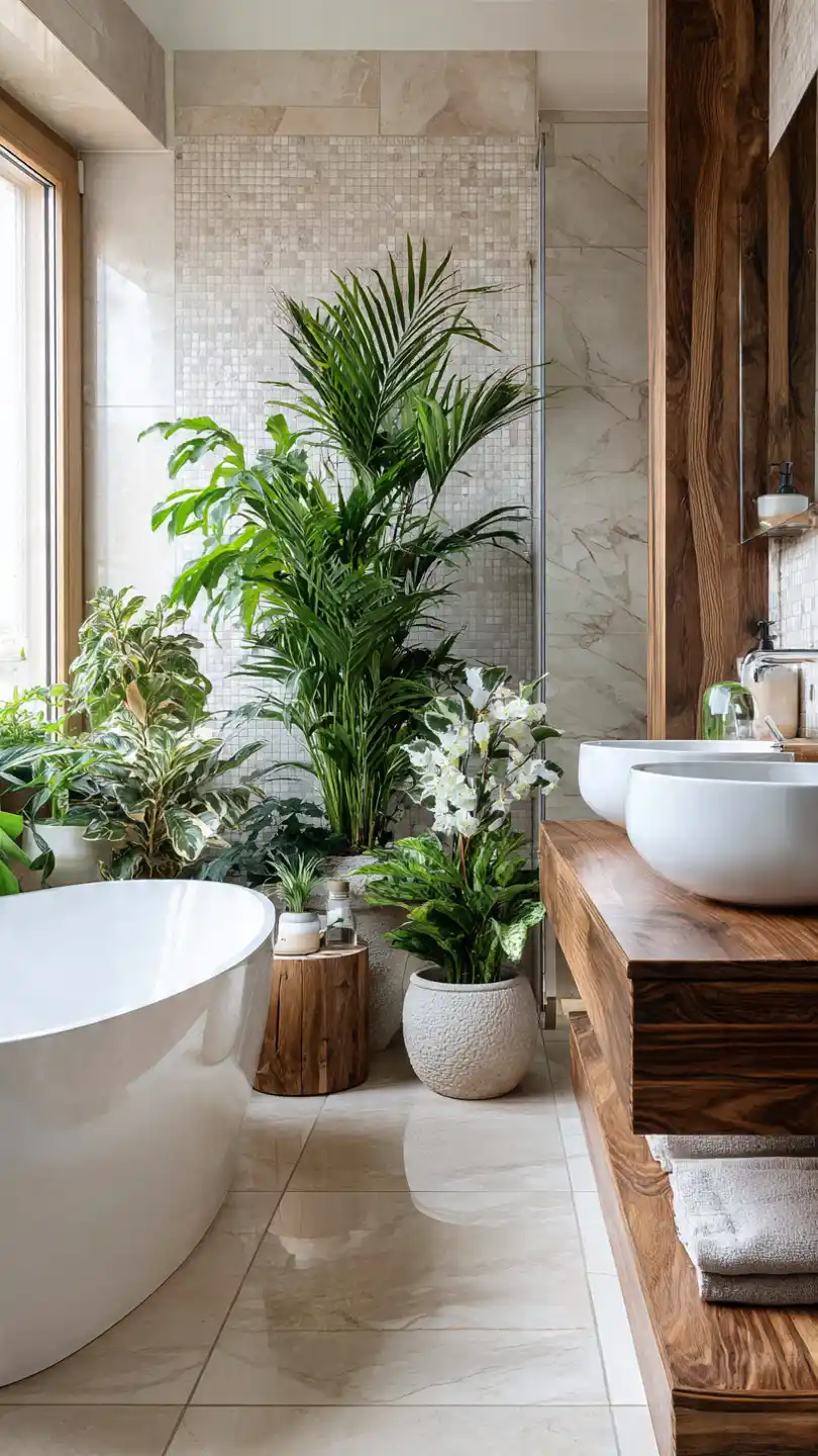 Bathroom Renovation Plants