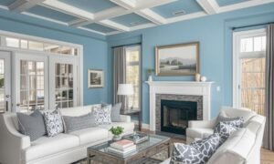 Painted Ceiling Ideas Living Room