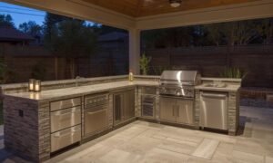 outdoor kitchen island ideas