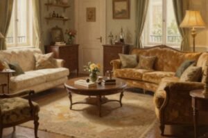 French apartment interior