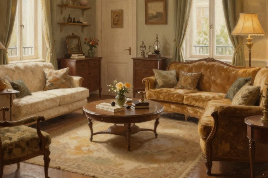 French apartment interior