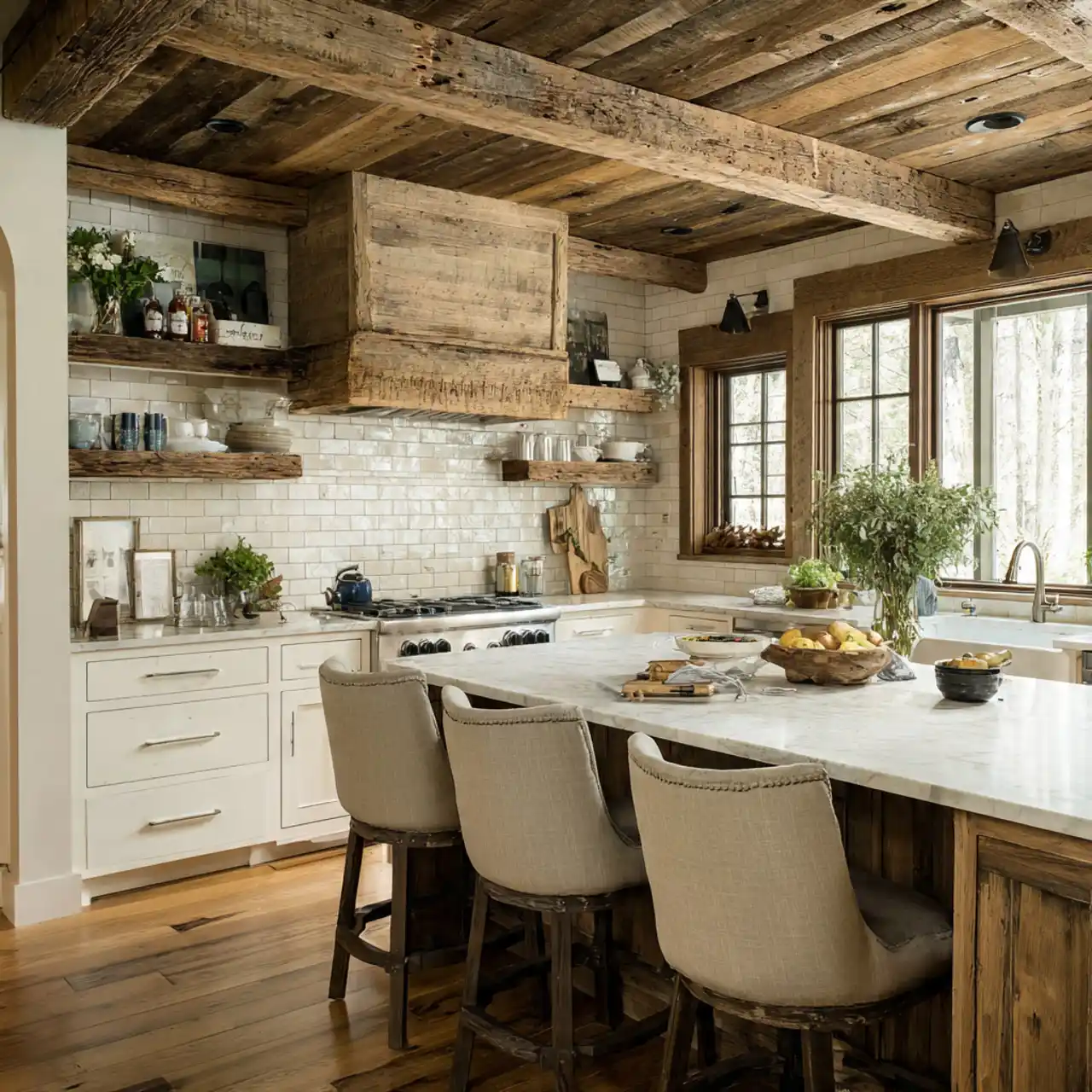 Rustic Farmhouse Kitchen Ideas to Bring Cozy Charm and Functionality