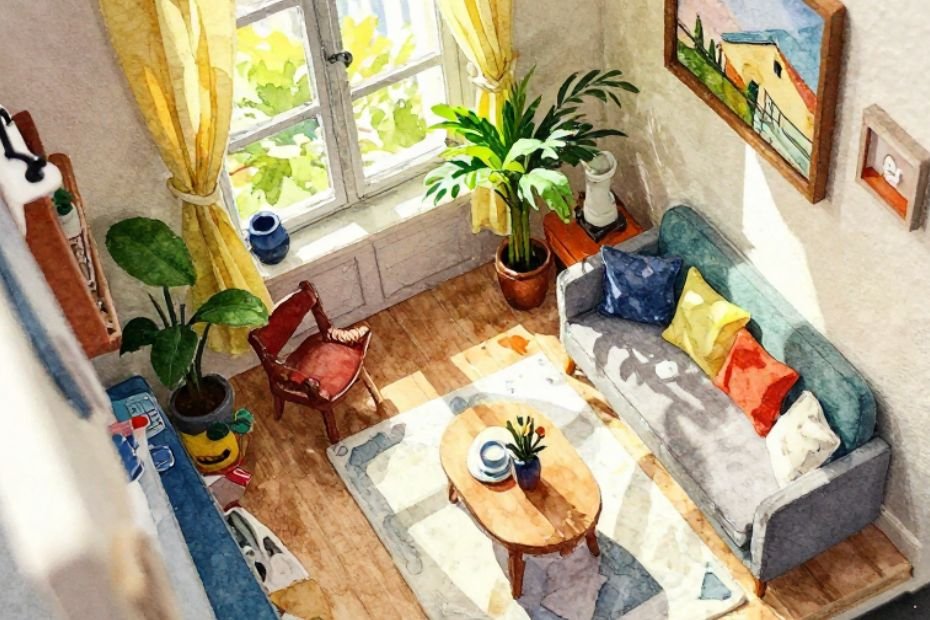 Tiny Parisian Apartment