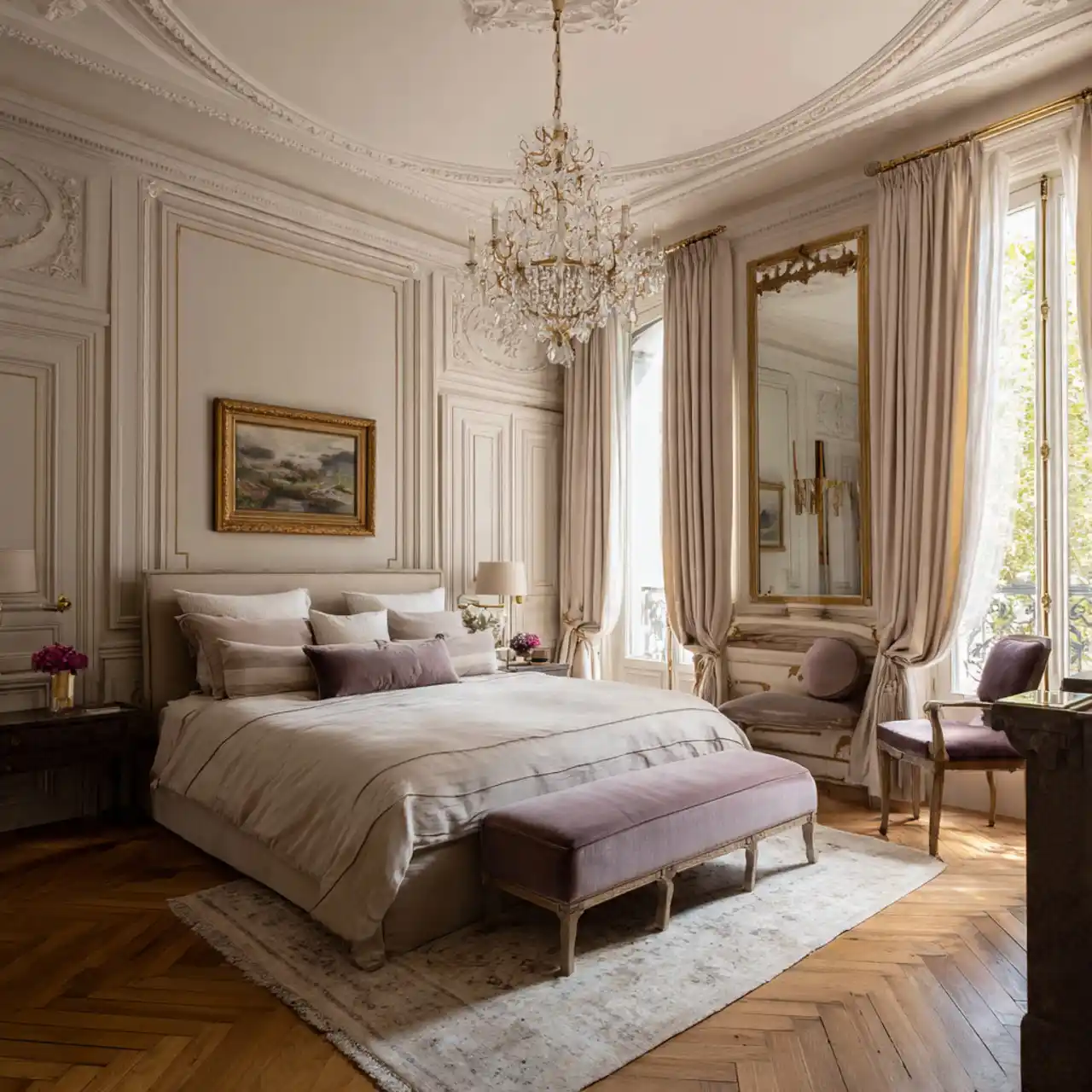 Parisian Apartment Bedroom Ideas