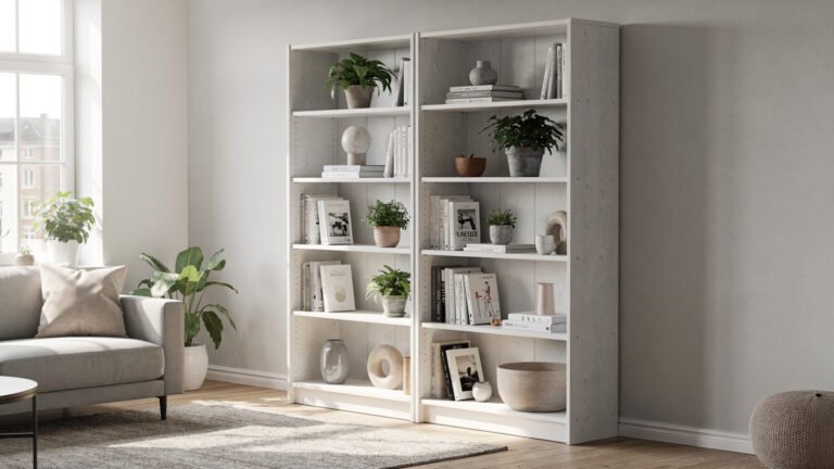 How to Make IKEA Billy Bookcases Look Like Expensive Built-Ins